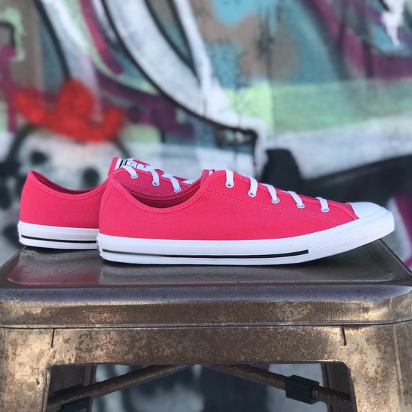 Wmns Converse CTAS Dainty Ox Pink Low Top Sneakers - Picture 7 of 12